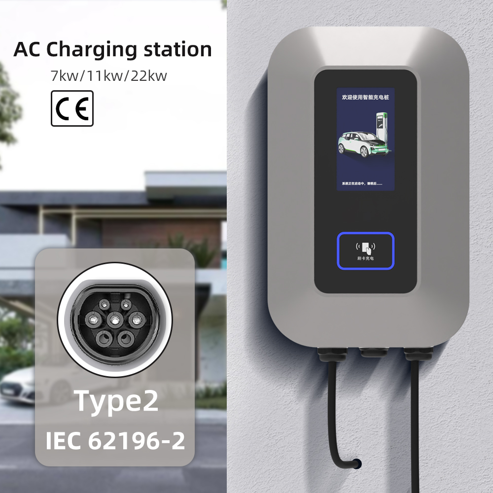Ev Charger Type 2 22Kw 32A 3 Phase - Stasiun Pengisian Daya EV 32A 22KW