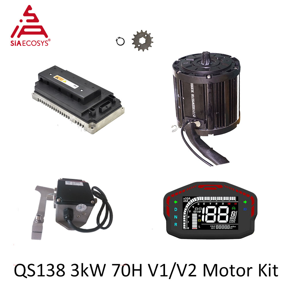 Fardriver Nd72850 Controller - QSMOTOR QS138 3000W 72V Kit Motor
