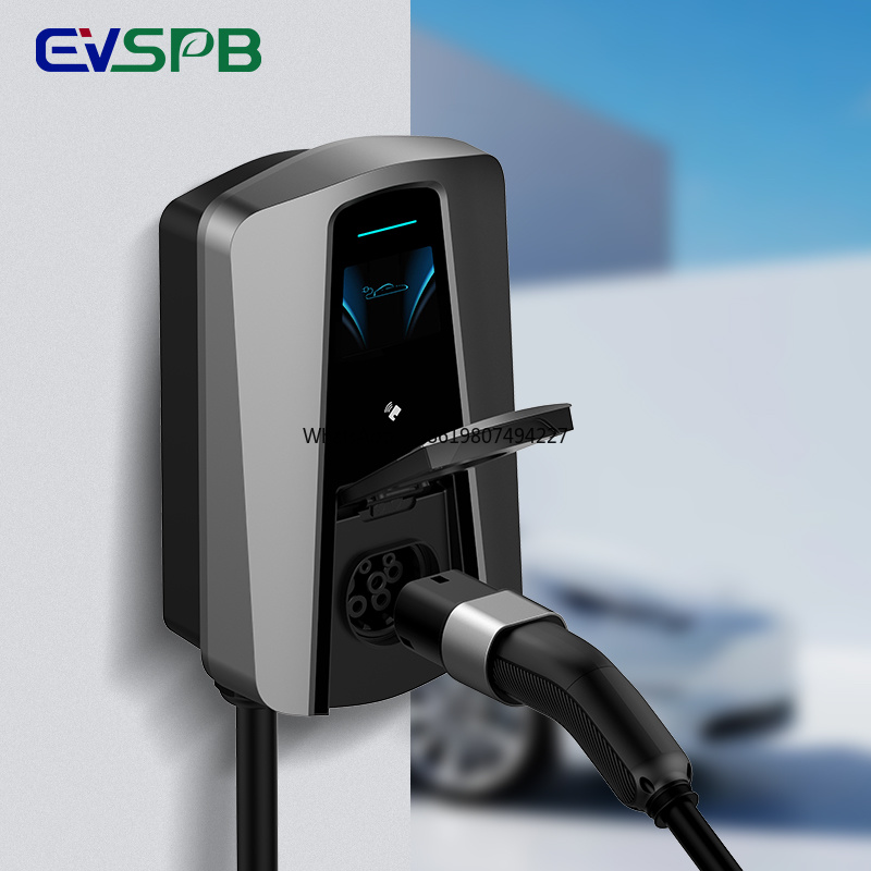 Ev Charger Type 2 22Kw 32A 3 Phase - Pengisi Daya Dinding Tanpa Kabel untuk