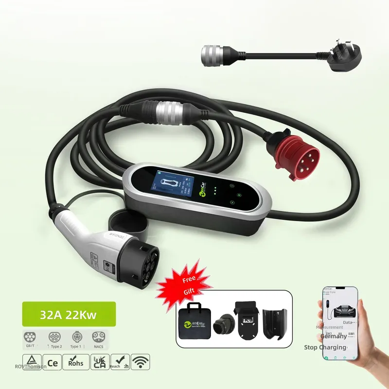 Ev Charger Type 2 22Kw 32A 3 Phase - Pengisi Daya EV 22kW 3 Fasa