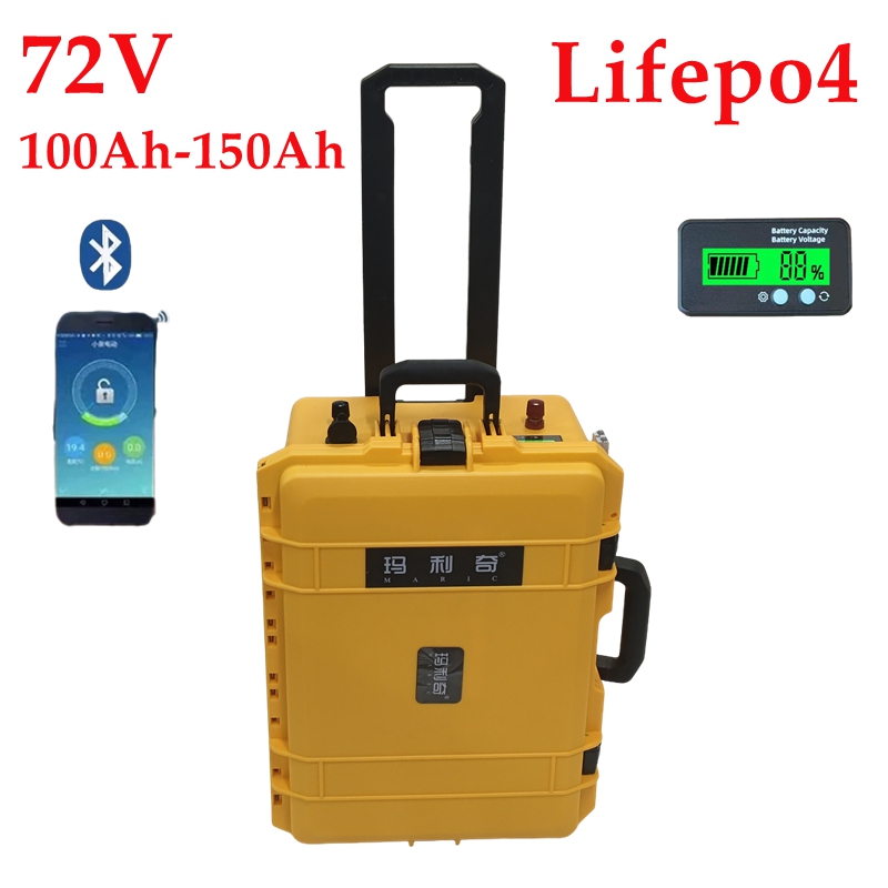 Lifepo4 72V 100Ah Battery Pack Ev - Paket baterai lithium LiFepo4 tahan air