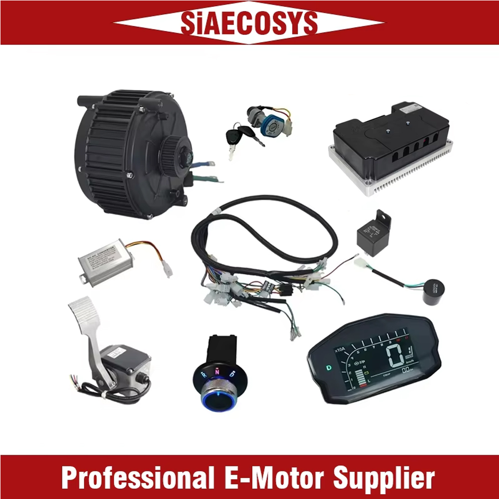 Kit Motor Mid Drive Kecepatan  - Mid Drive Motor Kit 72V 5000W ulasan dan harga