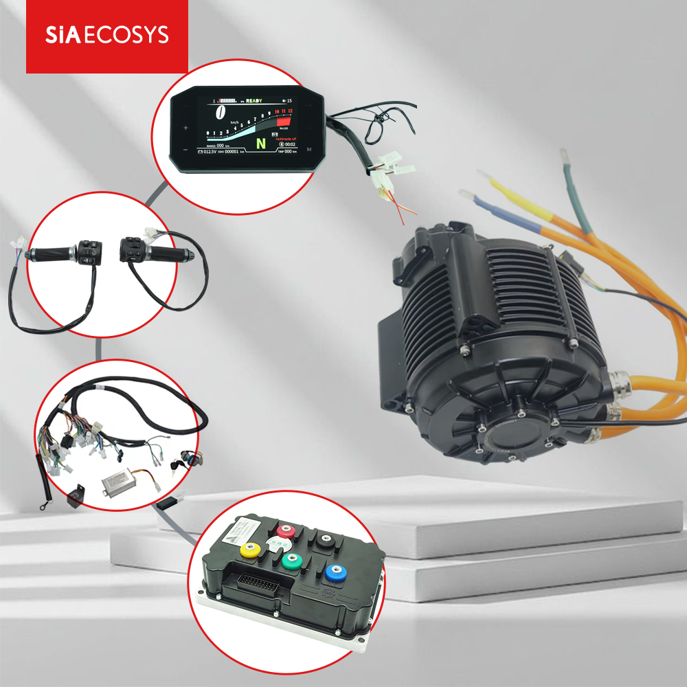 QSMOTOR QS165 60H 12000W V3 72 - Fardriver Nd72850 Controller ulasan dan harga