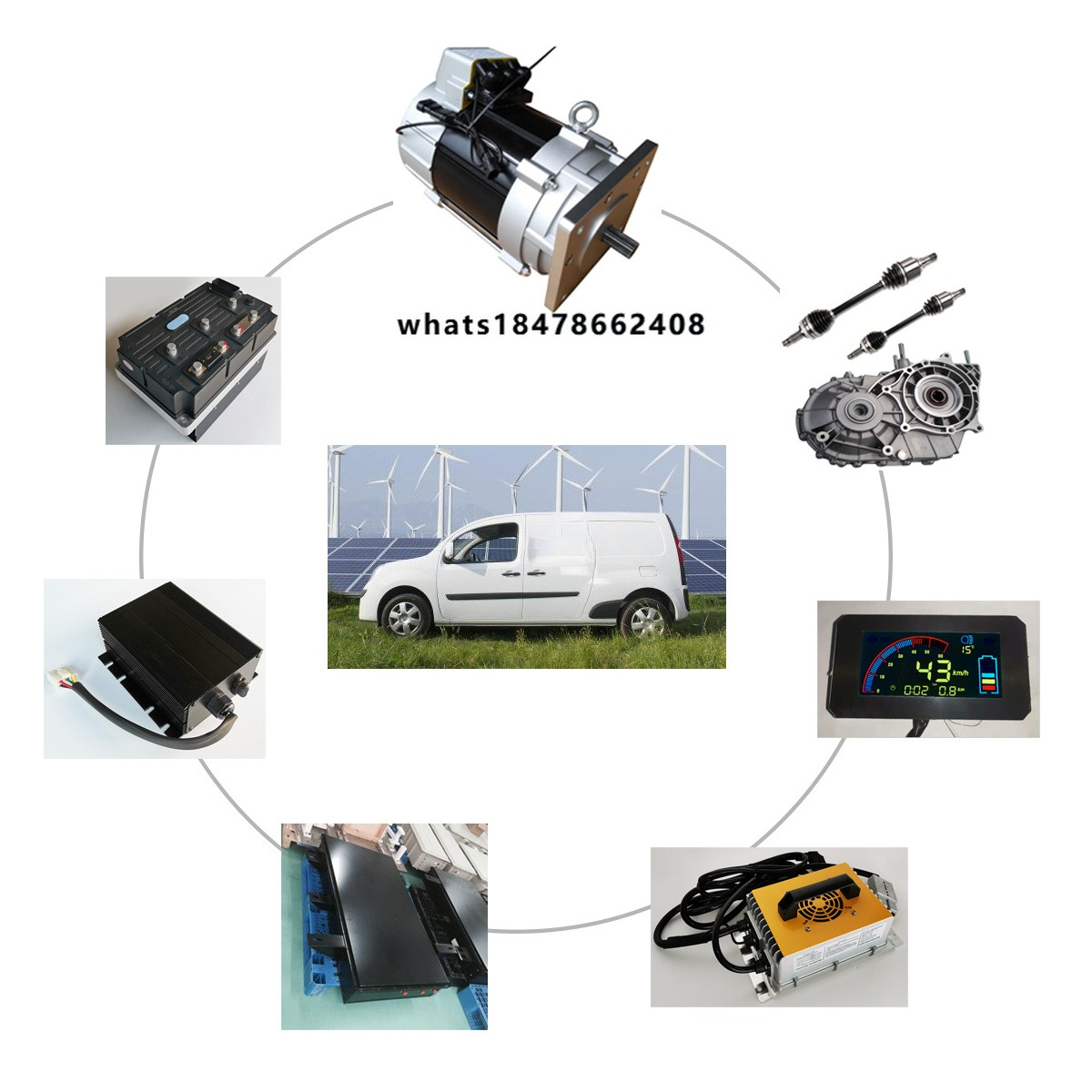Kit Konversi Mobil Listrik 15k - Ev Electric Motor Conversion Kit Car ulasan dan harga