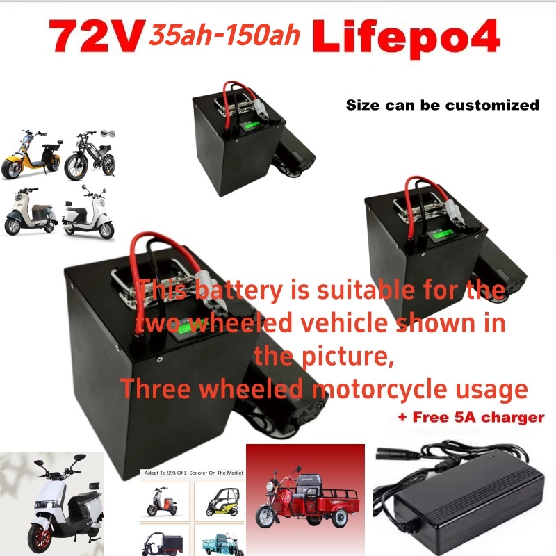 Paket Baterai Lithium Lifepo4  - Lifepo4 72V 100Ah Battery Pack Ev ulasan dan harga