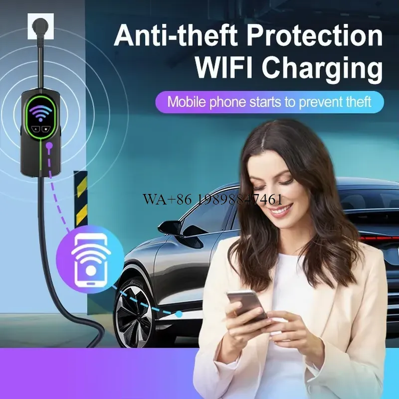 Wmwmnu untuk Pengisi Daya EV R - J1772 Evse 32A Level 2 Charger ulasan dan harga