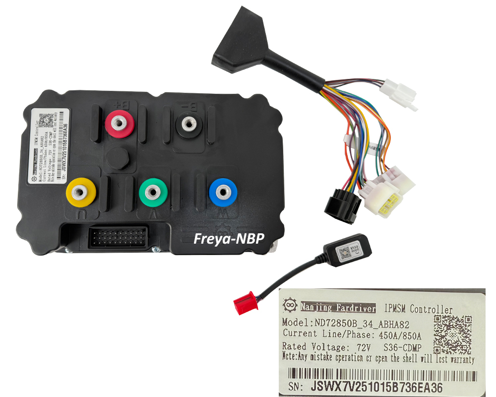 Kit Motor Encoder Mid Drive QS - Fardriver Nd72850 Controller ulasan dan harga