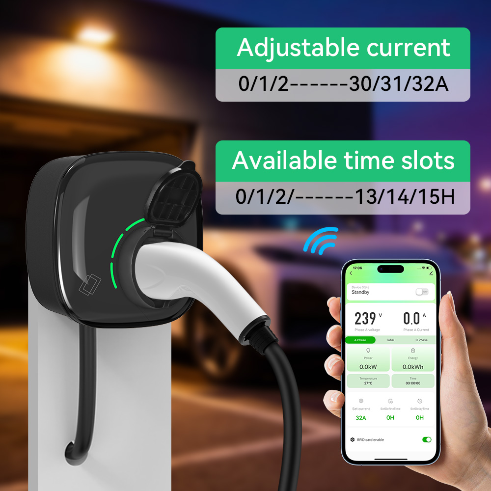 IPENGEN 22KW Soket Pengisi Day - Ev Charger Type 2 22Kw 32A 3 Phase ulasan dan harga
