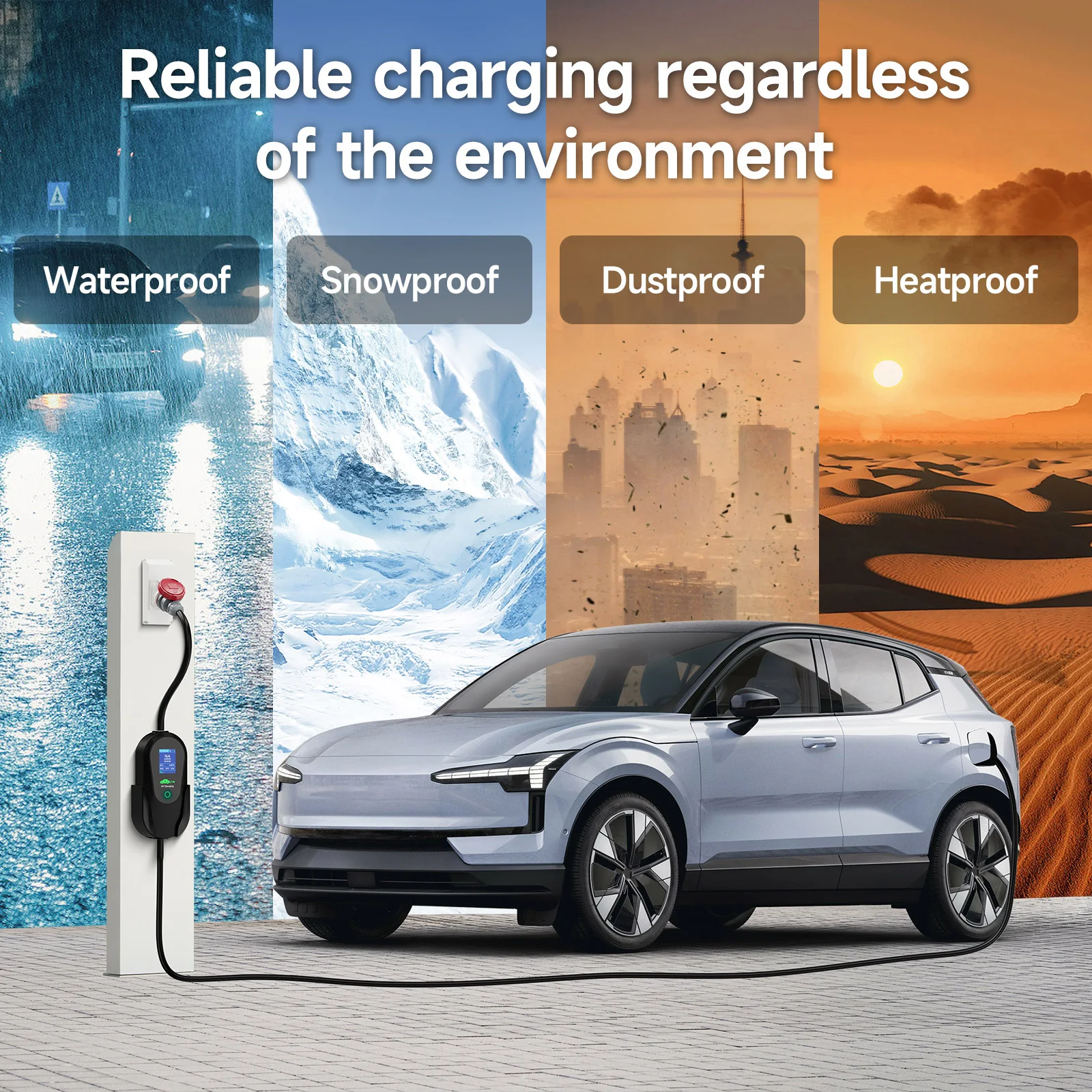 Puppyfc Pengisi Daya EV 11KW P - Type 2 Portable Ev Charger 11Kw Cee ulasan dan harga