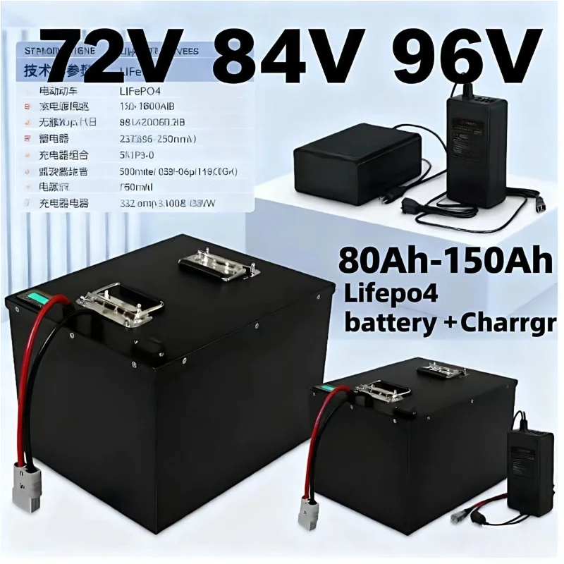 Paket Baterai LIFEPO4 dengan B - Lifepo4 72V 100Ah Battery Pack Ev ulasan dan harga